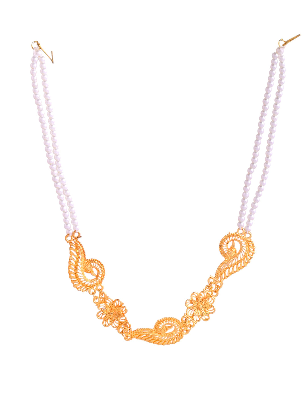 Premium Gold Plated Matha Patti For Women | Handmade Head Jewellery