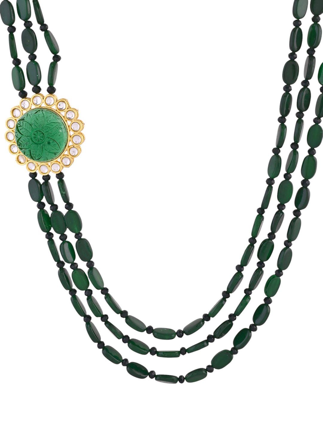 Handmade Beaded Multi-Layer Necklace For Festive & Wedding Wear For Women