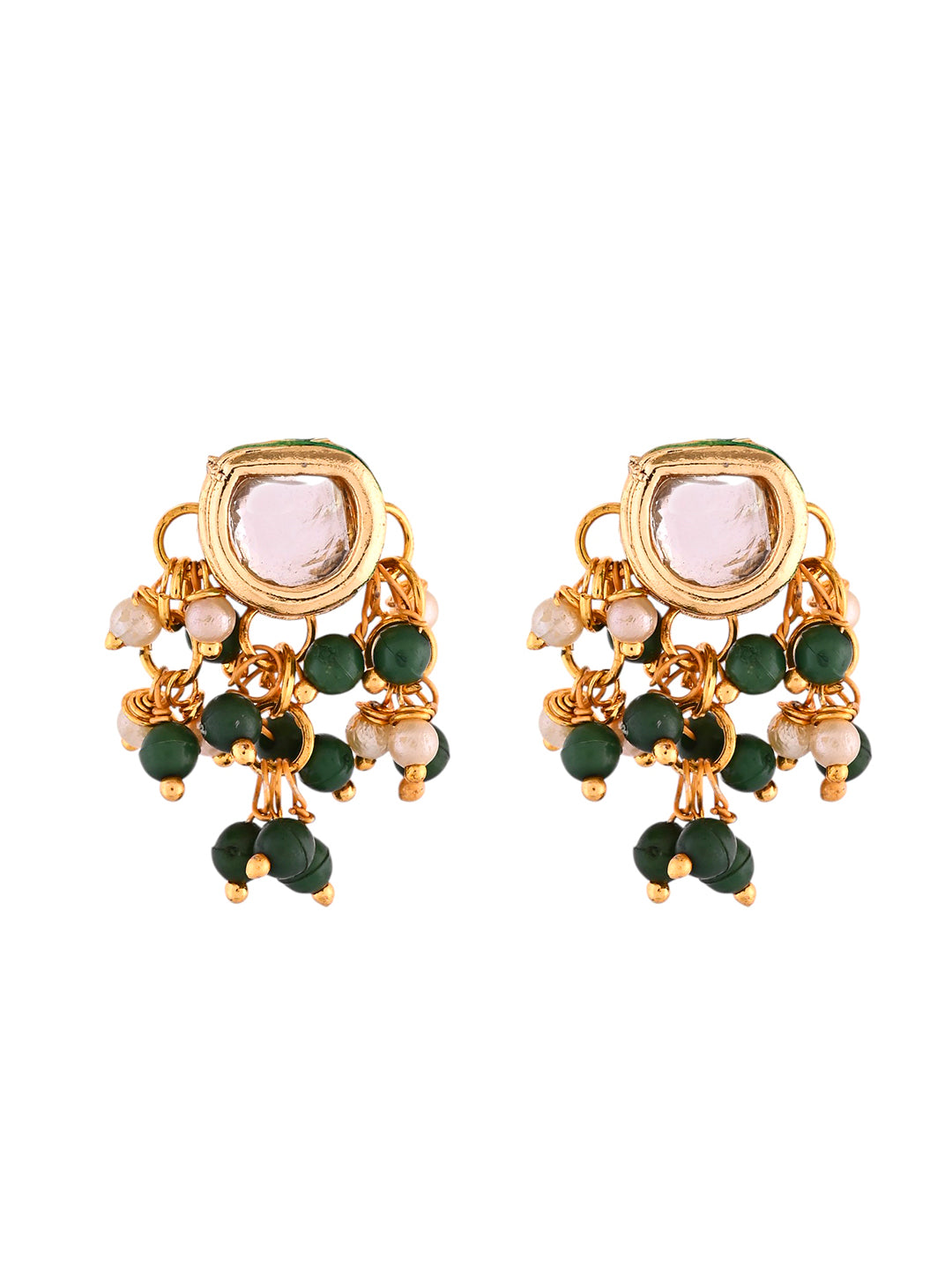 Traditional Multi-Layer Pearl Choker Necklace Set | Ethnic Choker Jewellery Set For Women