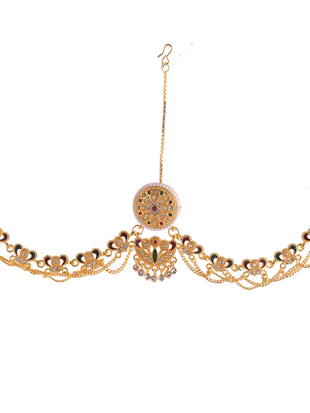 Traditional Gold-Plated Matha Patti for Women | Wedding & Ethnic Accessories