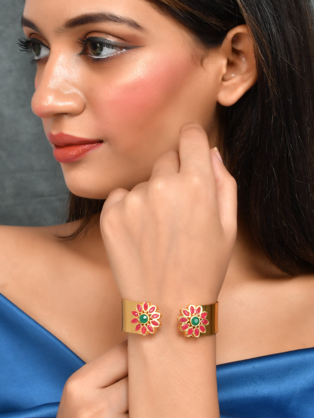 Gold Plated Western |  Handcrapted Bracelet For Women