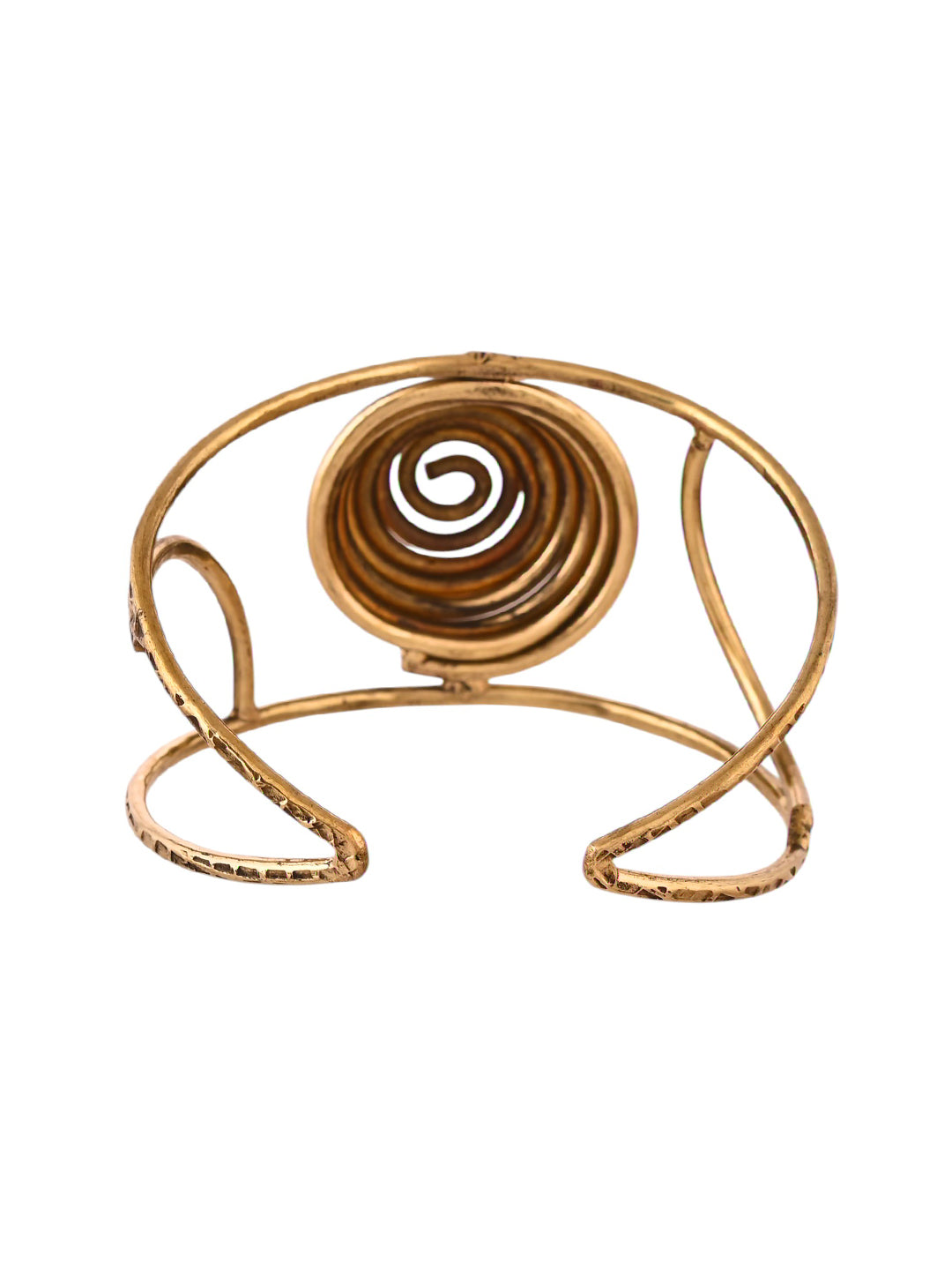 Golden Swirl Luxe Bracelet | Traditional & Ethnic Wear Jewellery