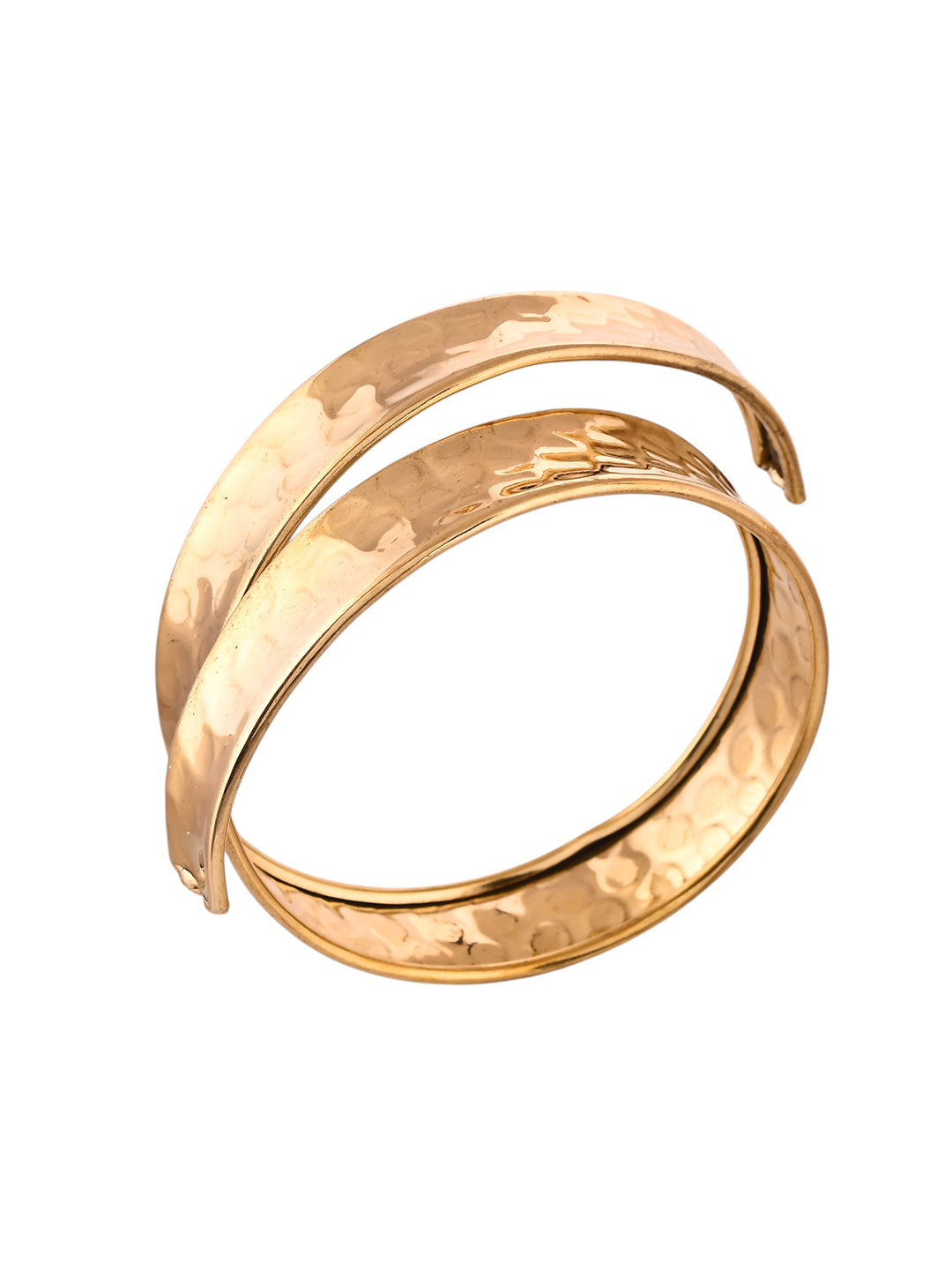 Hand-Hammered Gold Cuffs For Women