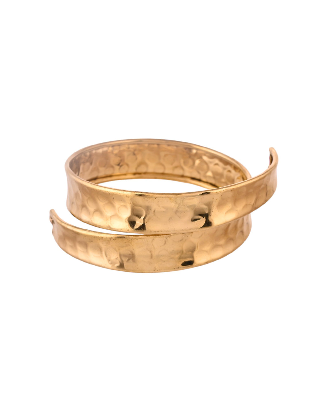 Hand-Hammered Gold Cuffs For Women