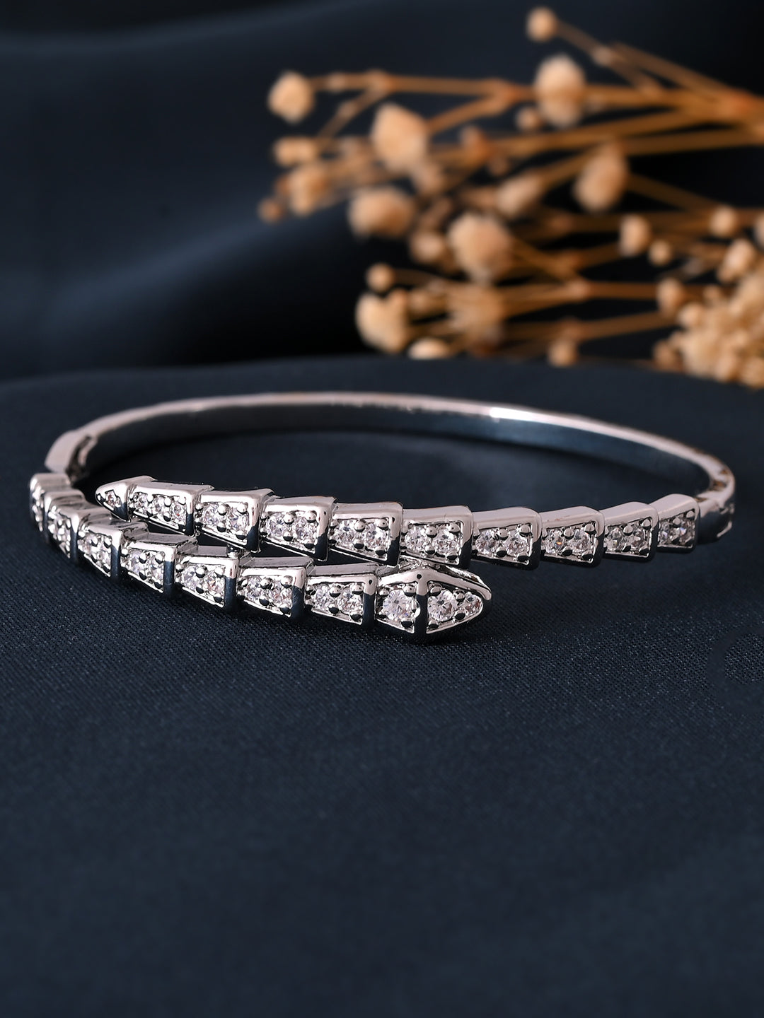 Silver Diamond Bracelet for Women | Daily & Party Wear Jewellery
