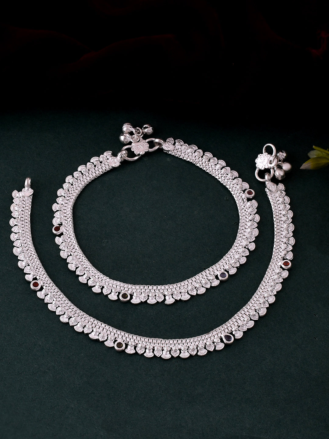 Silver Plated Anklet For Women | Daily & Party Wear Jewellery