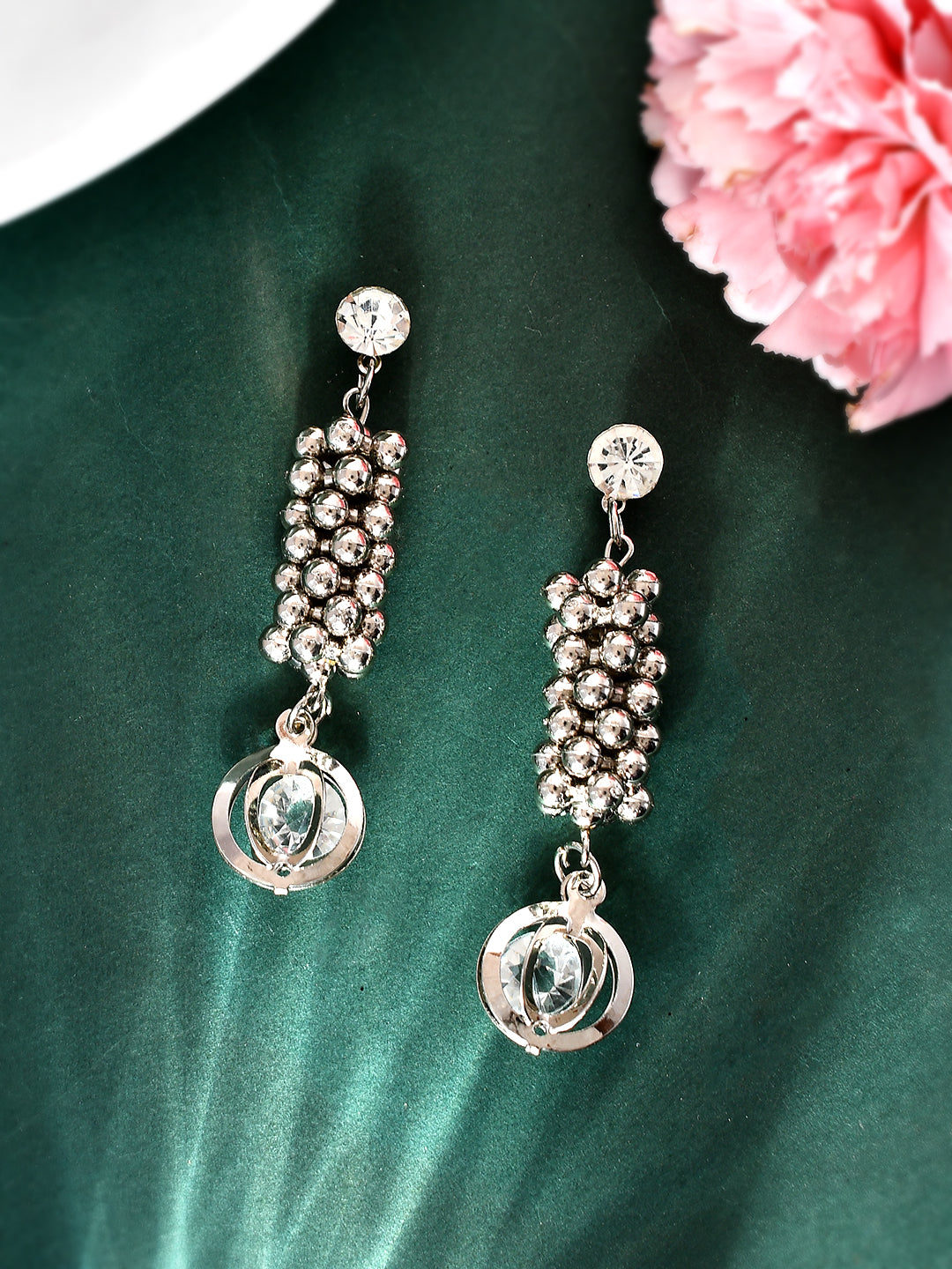 Silver Plated Dangle Earrings