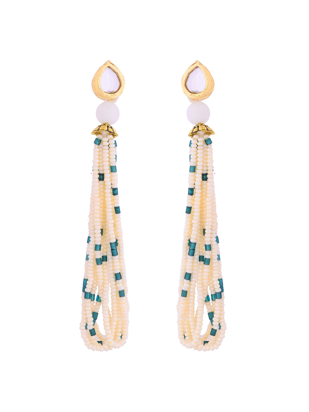 Traditional Beaded Necklace & Jewellery Set For Women