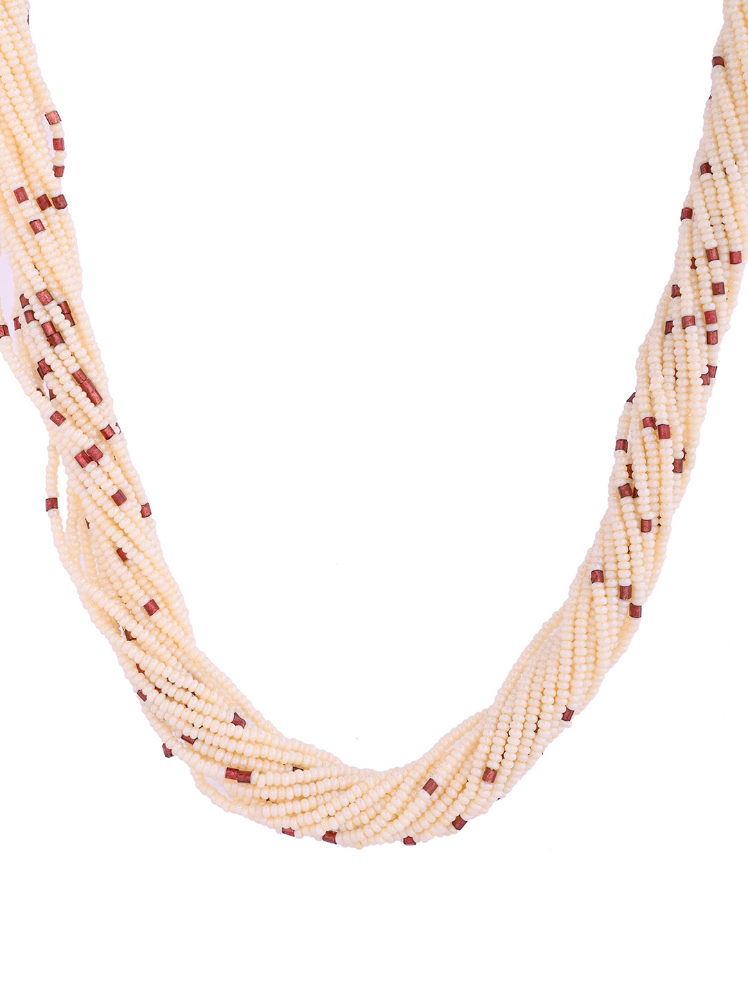 Classical Ethnic Beads Necklace Jewellery Set For Women & Girls