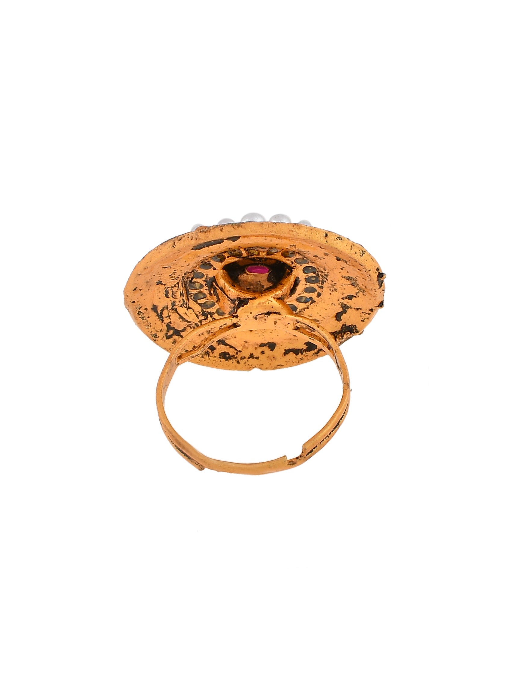 Circular South Indian Ethnic Rings