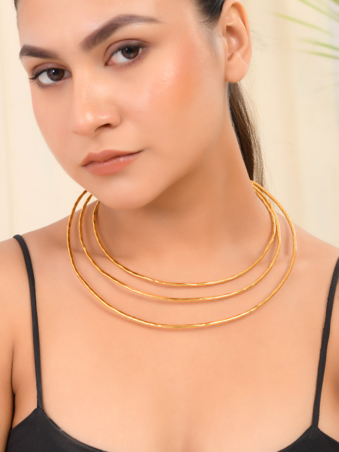 Gold plated hasli Necklace