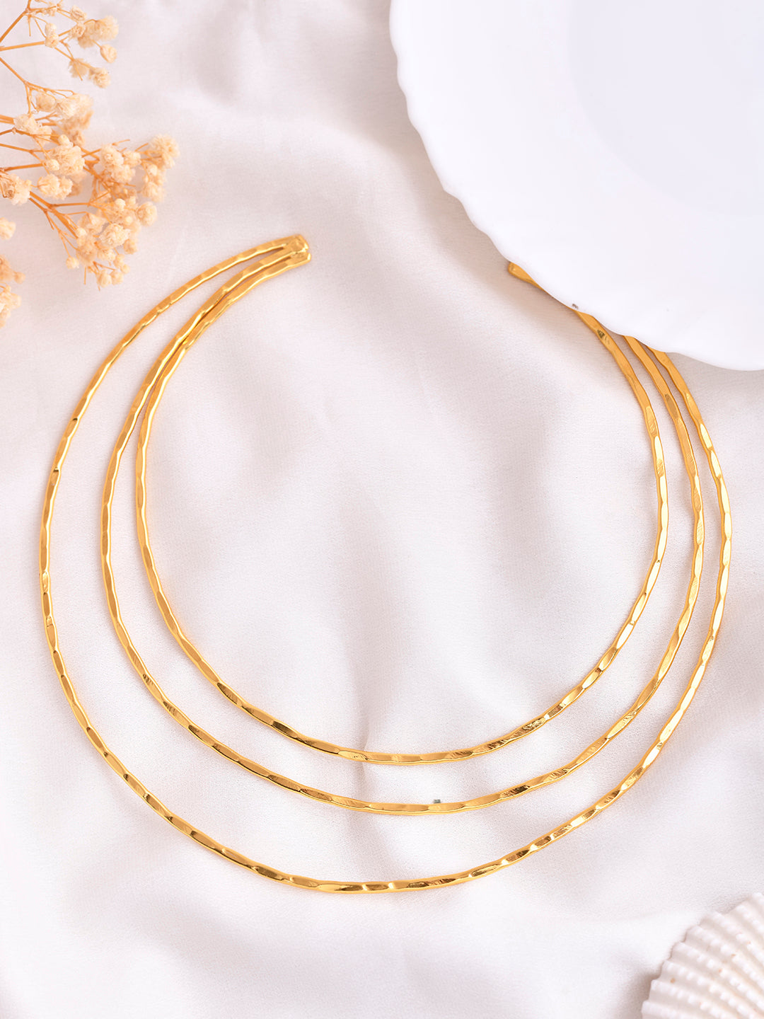 Gold plated hasli Necklace