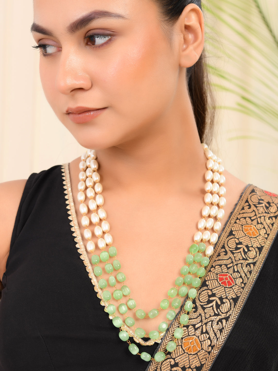 Pearl layered Necklace