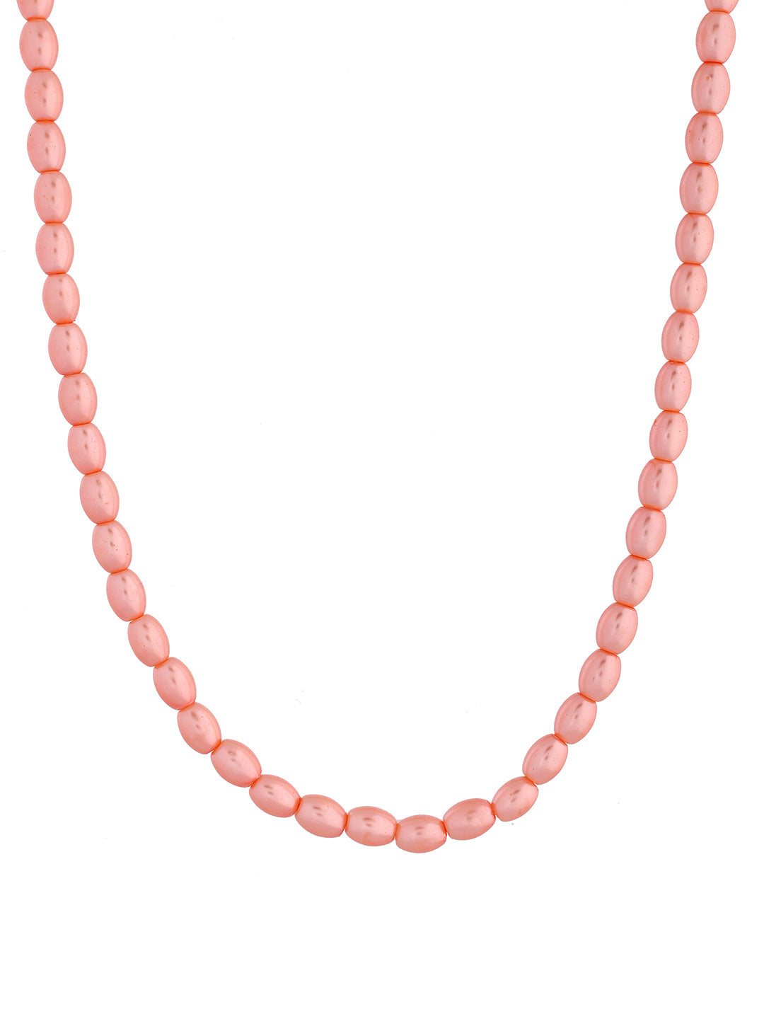 Traditional Gold Plated Pearl Beaded Necklace For Women