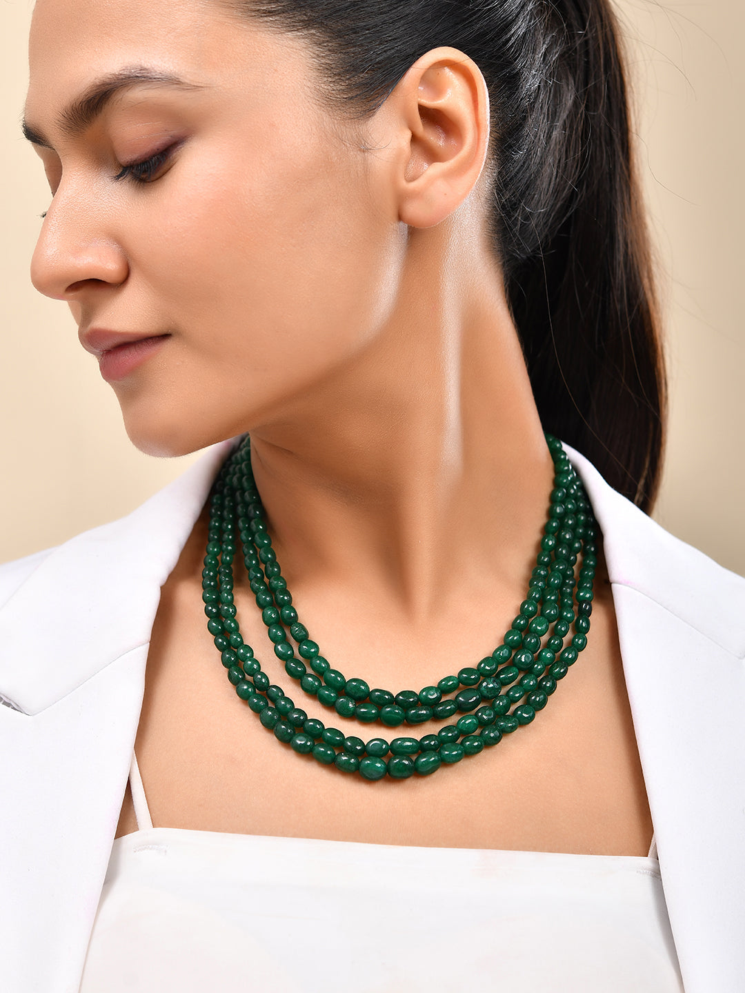 Traditional Handcrafted Multi Layer Necklace | Mala Jewellery For Women