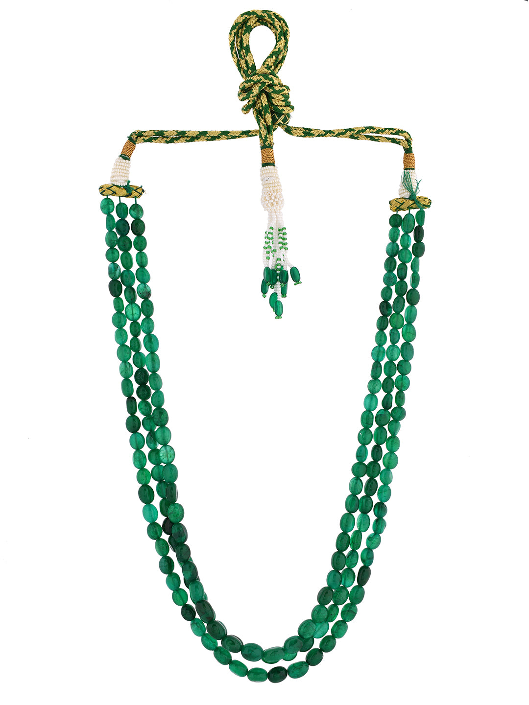 Handcrafted Multi-Strand Necklace With Adjustable Dori | Ethnic Jewellery For Women