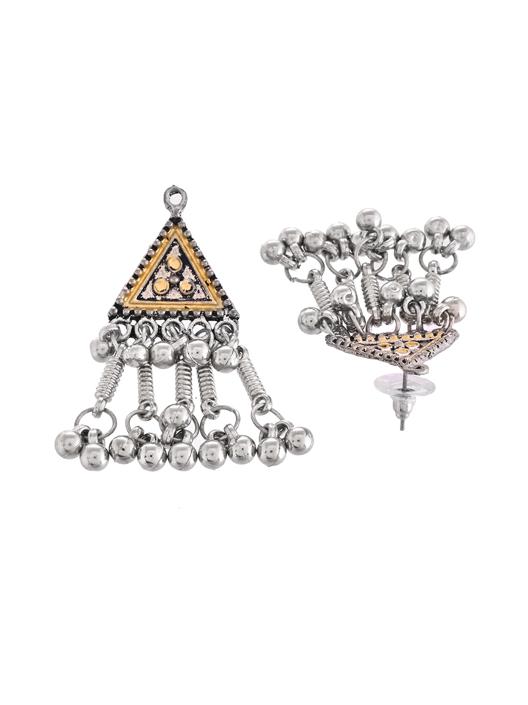 Oxidised Necklace Set For Women | Pendant Necklace With Earrings | Boho Jewellery