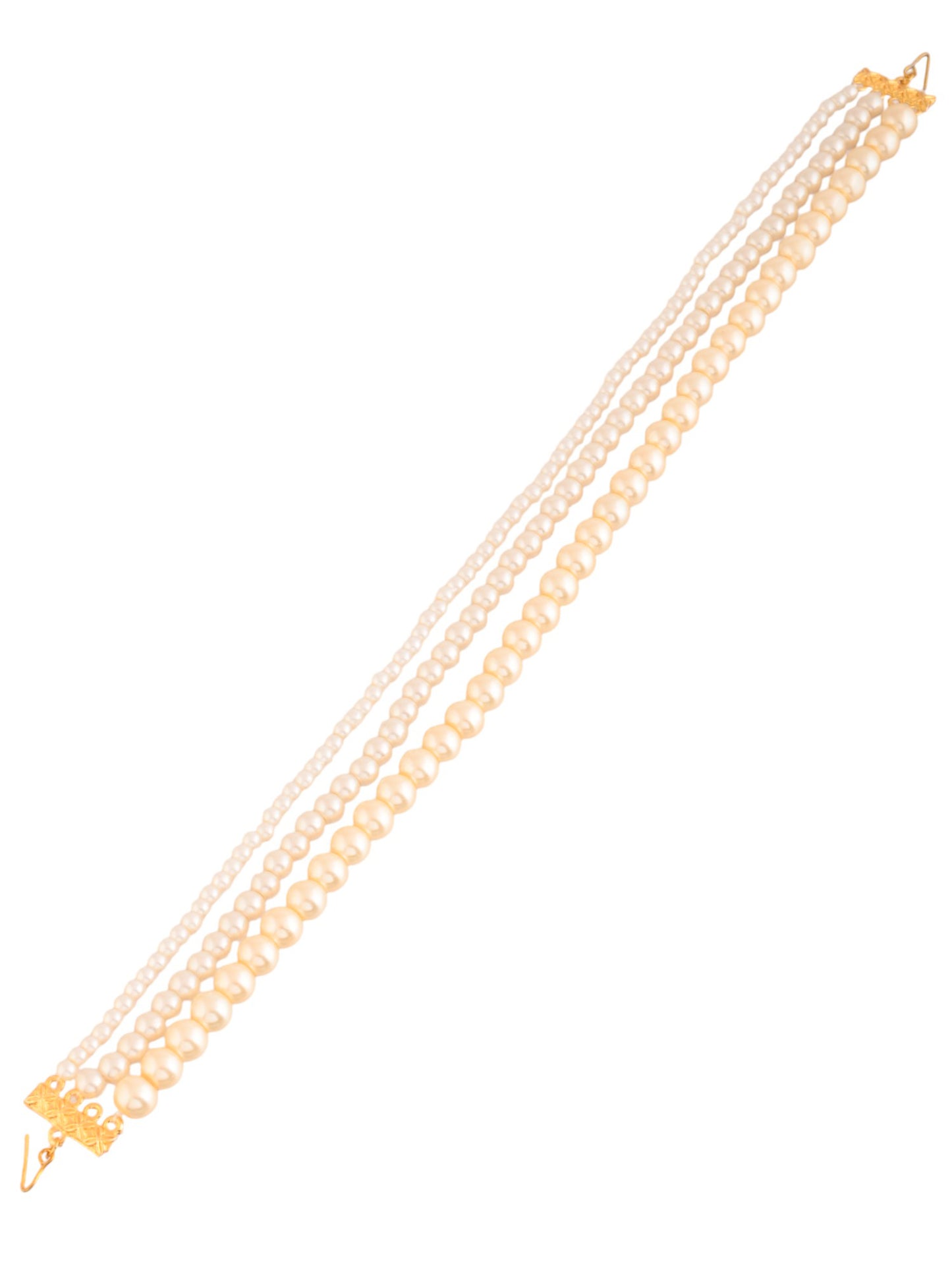 White  Pearl Matha Patti For Women | Head Jewellery