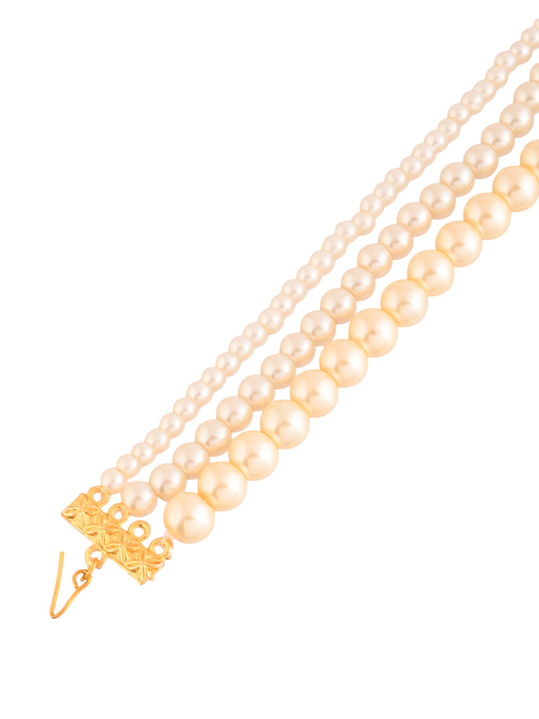 White  Pearl Matha Patti For Women | Head Jewellery