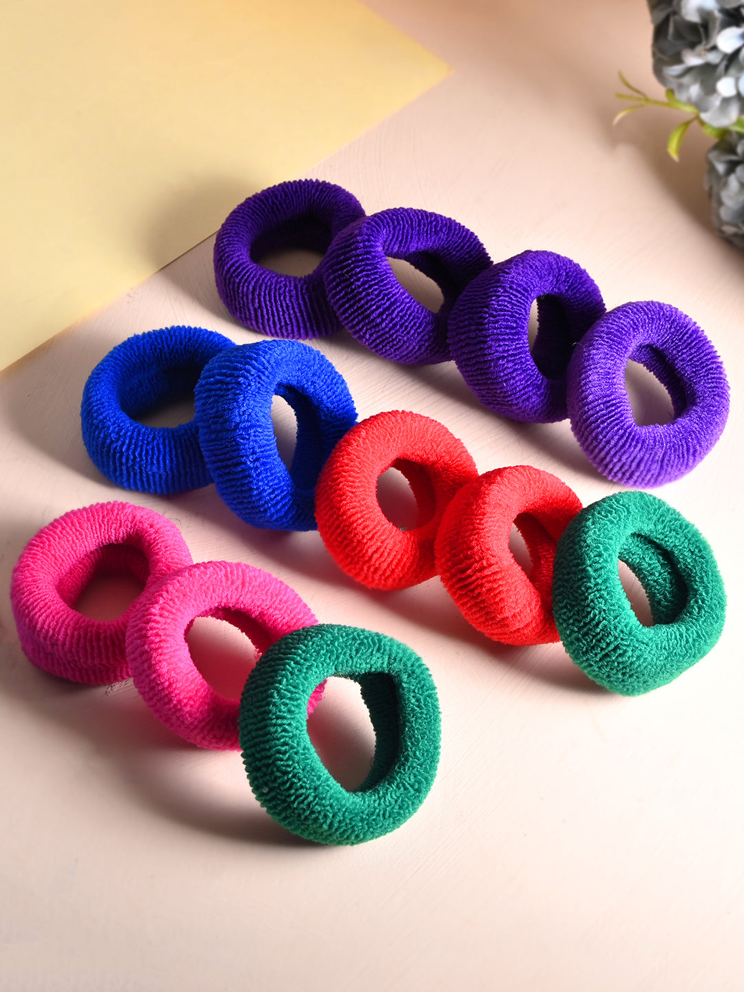 Thick Fabric Hair Rubber Bands For Women & Girls