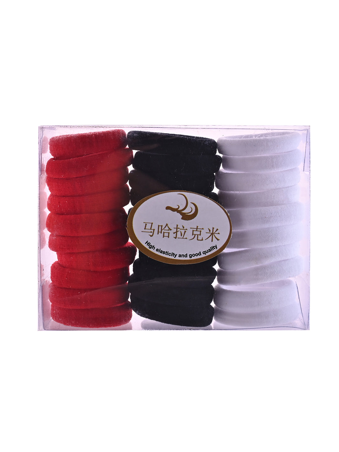 Premium Thick Fabric Hair Rubber Bands For Women & Girls