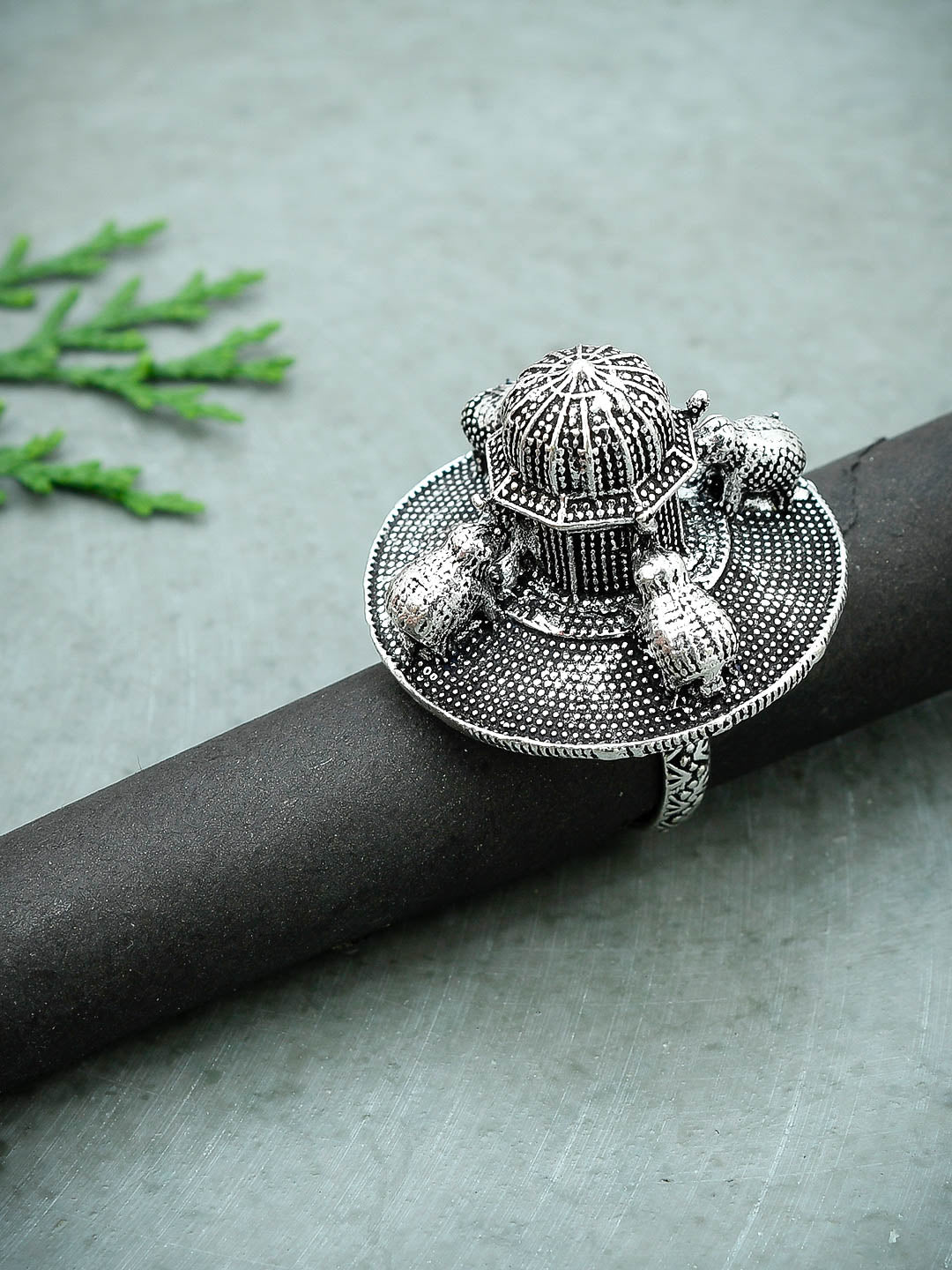 Buy Charminar Tribal Statement Finger Rings for Women Online at ...