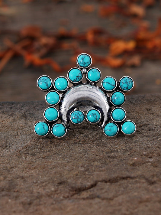 Sterling Silver Turquoise Ring SMR 2690