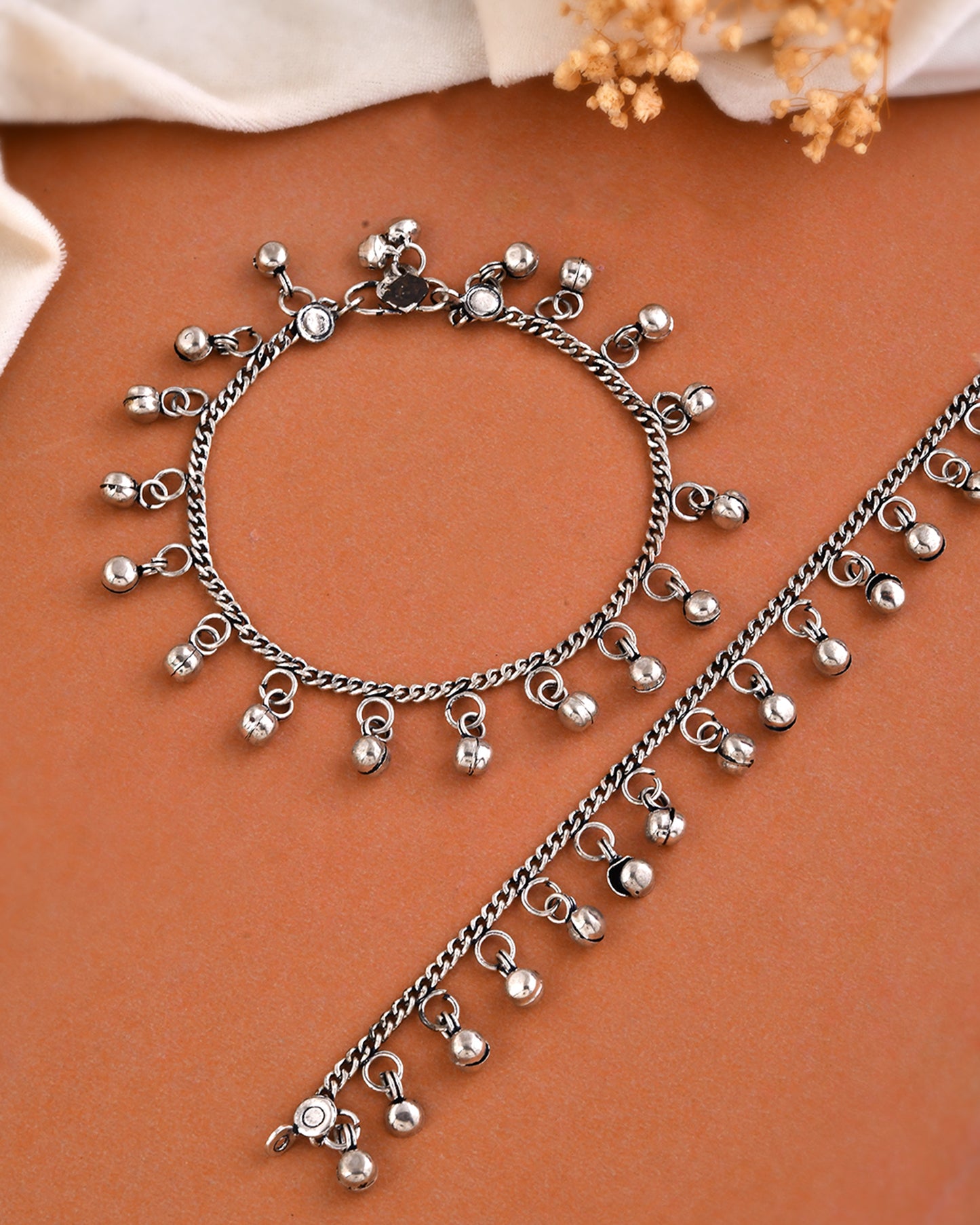 Ghungroo Anklet for Women & Girls | Traditional Adjustable Ethnic Payal