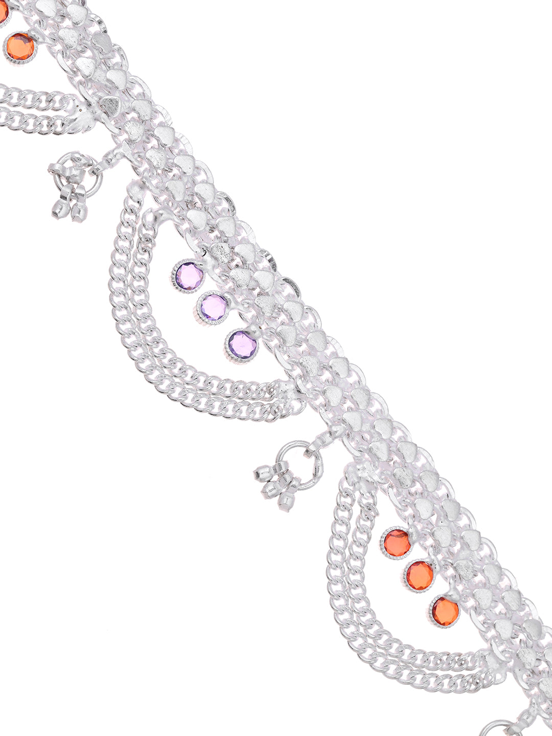 Traditional Silver Payal & Anklet For Women & Girls