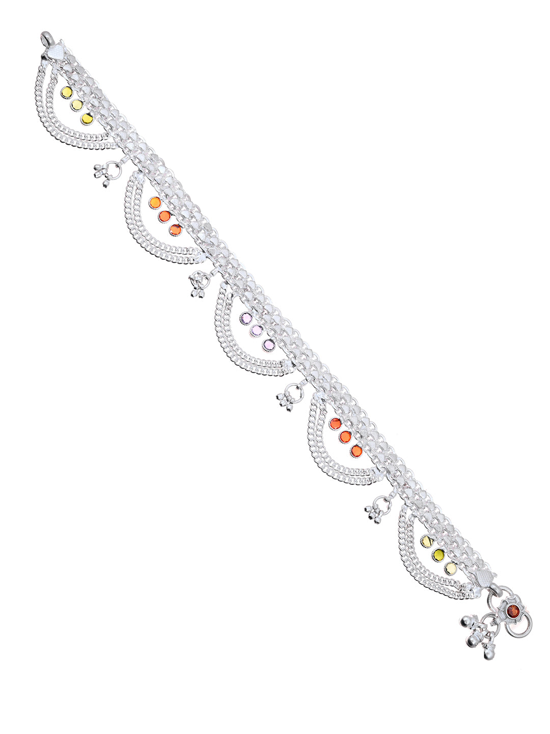 Traditional Silver Payal & Anklet For Women & Girls