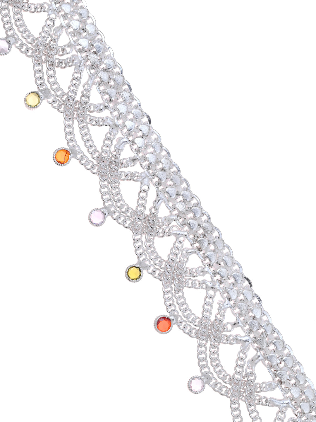 Traditional Silver Plated Payal For Women | Festive & Casual Wear Anklet