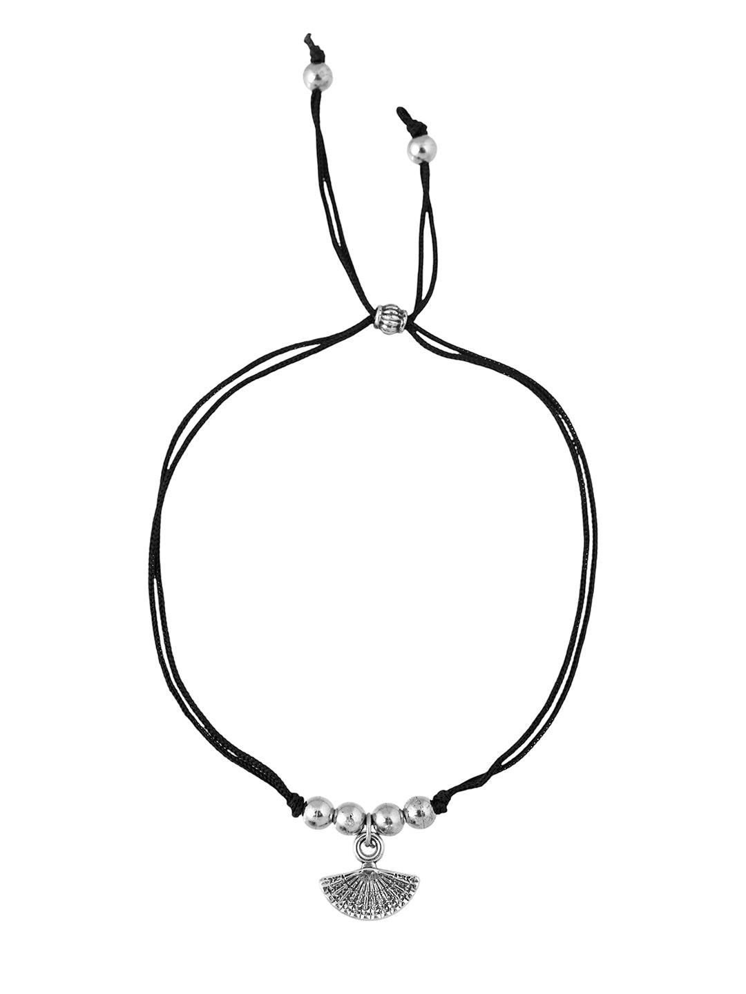 Daily Wear Black Thread Adjustable Bracelet For Women