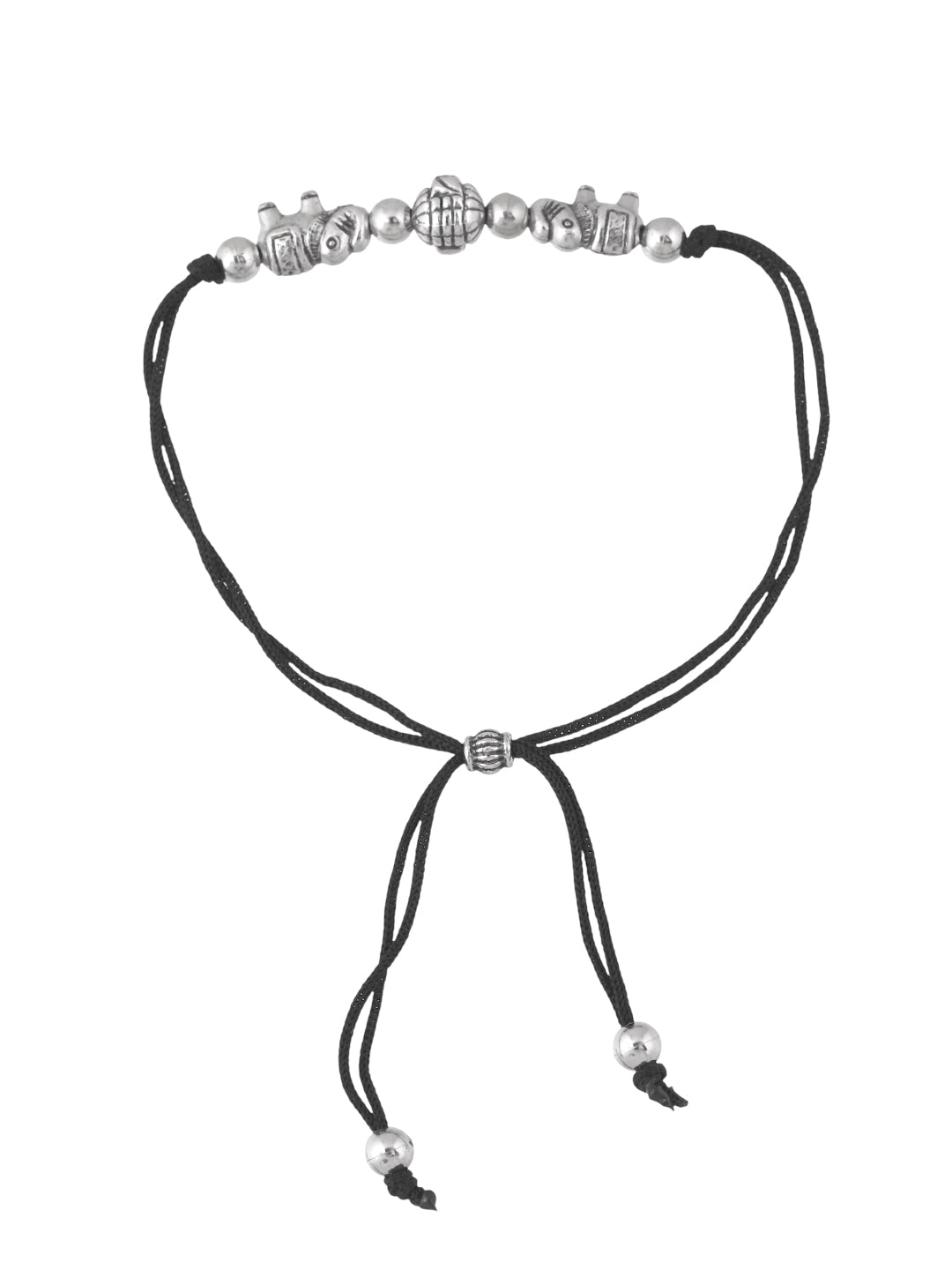Daily wear Charm Adjustable Black Thread Bracelet | Good Luck Protection Bracelet For Women