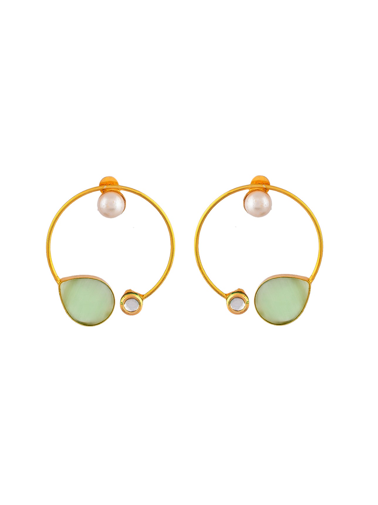 Circular Hoop Earrings