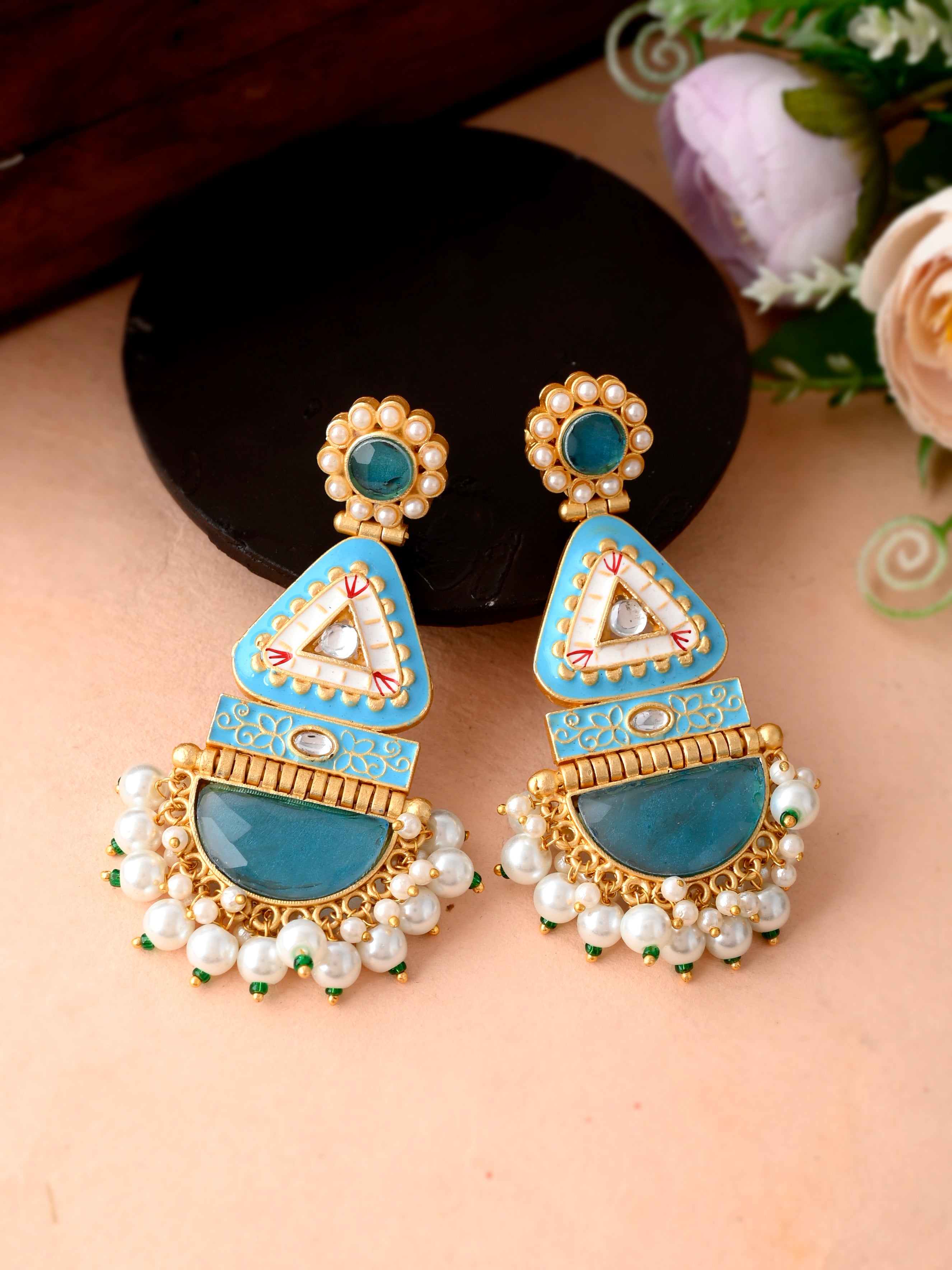 Details more than 218 golden colour earrings super hot
