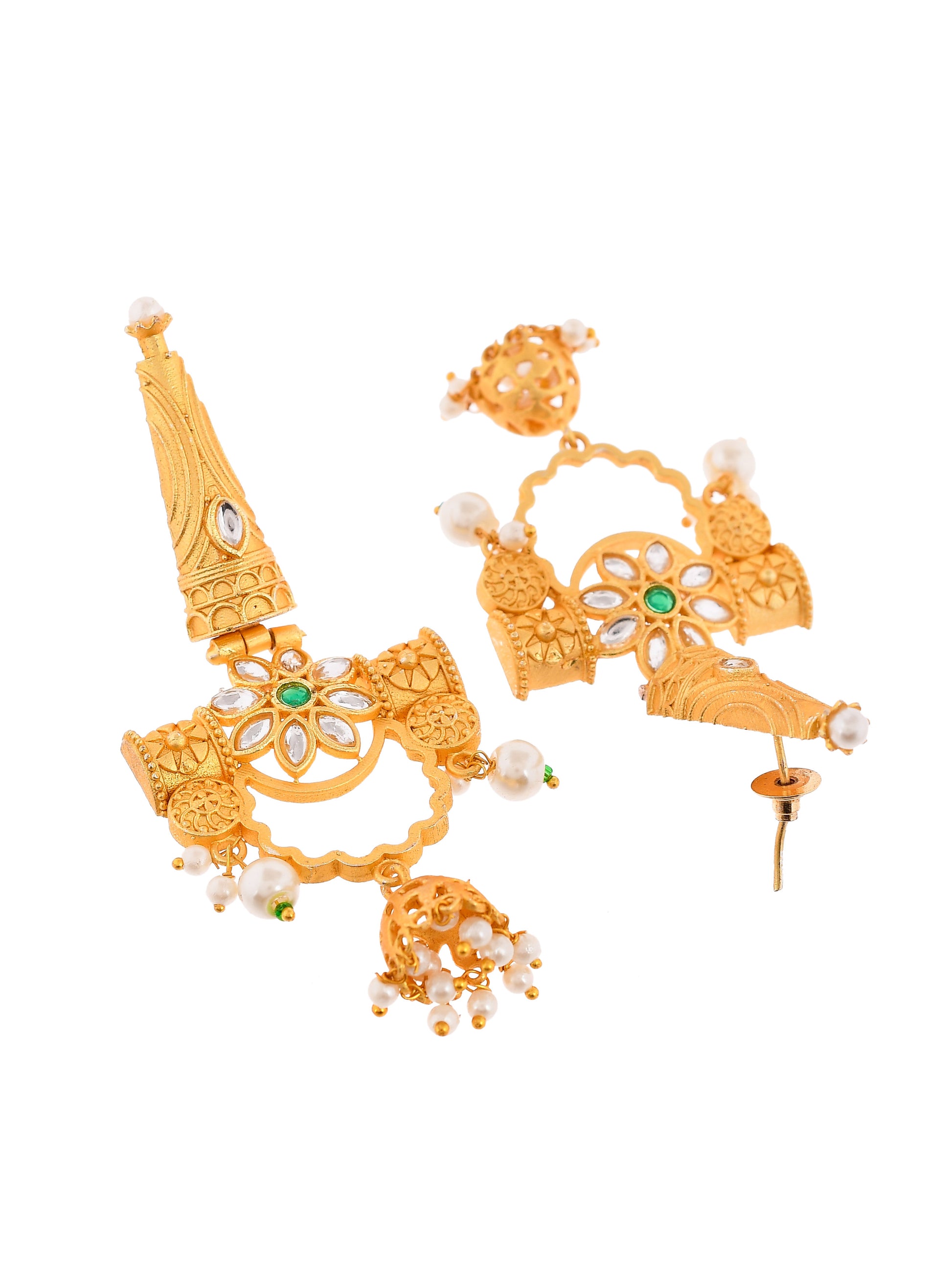 Long traditional Jhumki Earrings