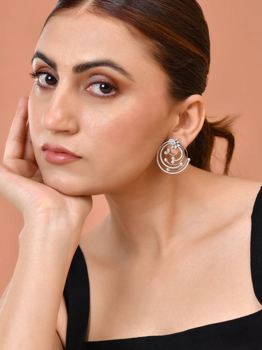 Designer AD Drop & Stud Earrings | Party Wear Wedding Earrings