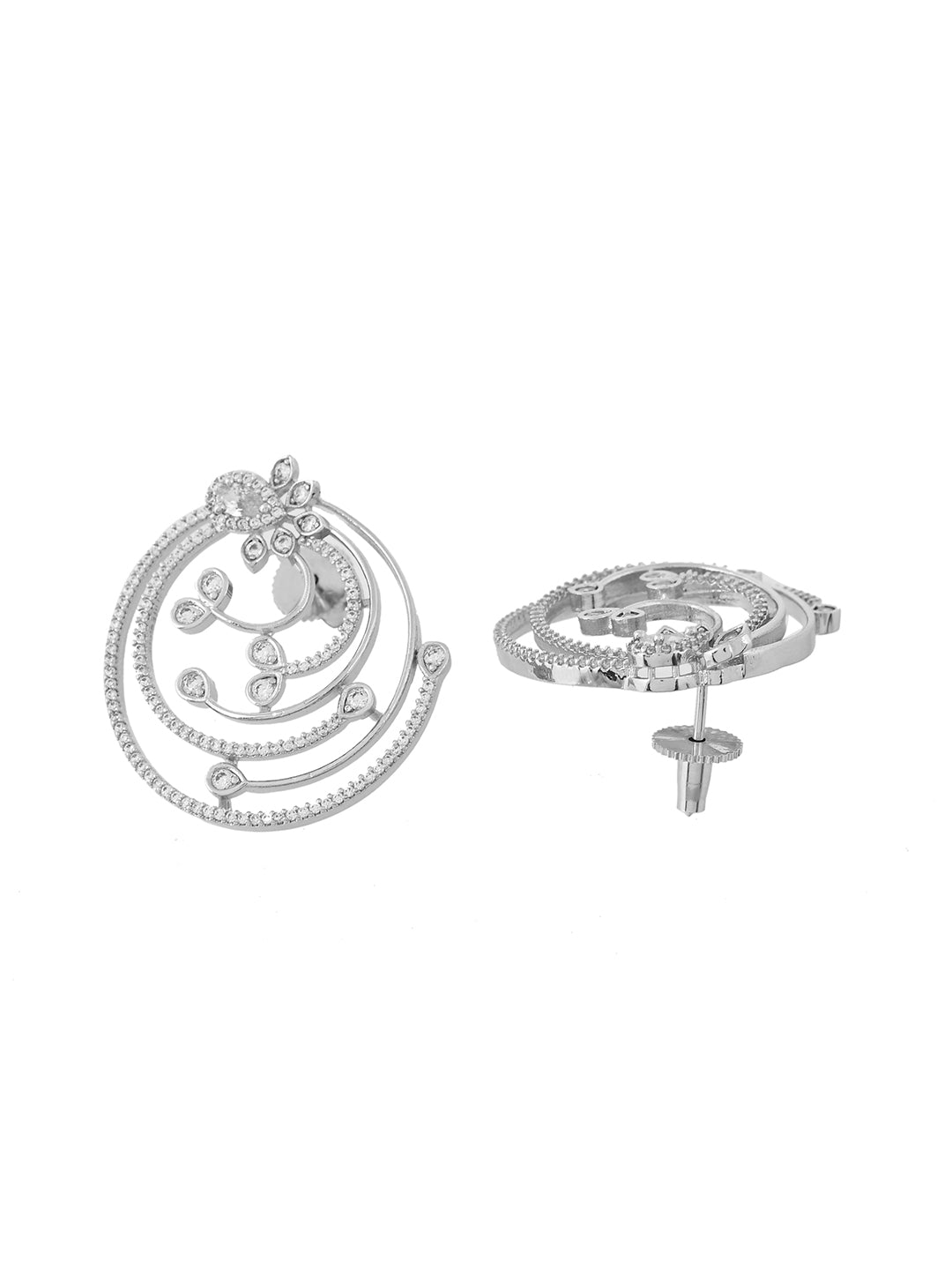 Designer AD Drop & Stud Earrings | Party Wear Wedding Earrings