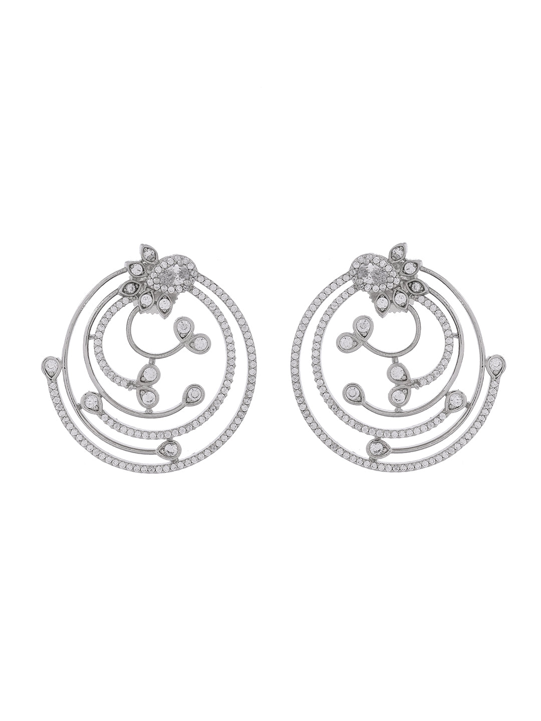 Designer AD Drop & Stud Earrings | Party Wear Wedding Earrings