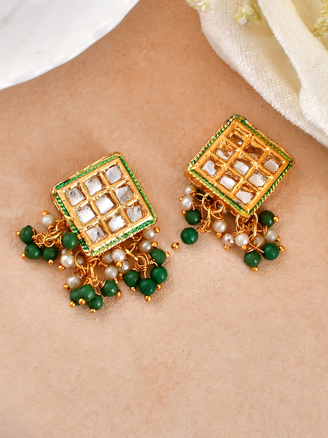 Kundan Stud Earrings