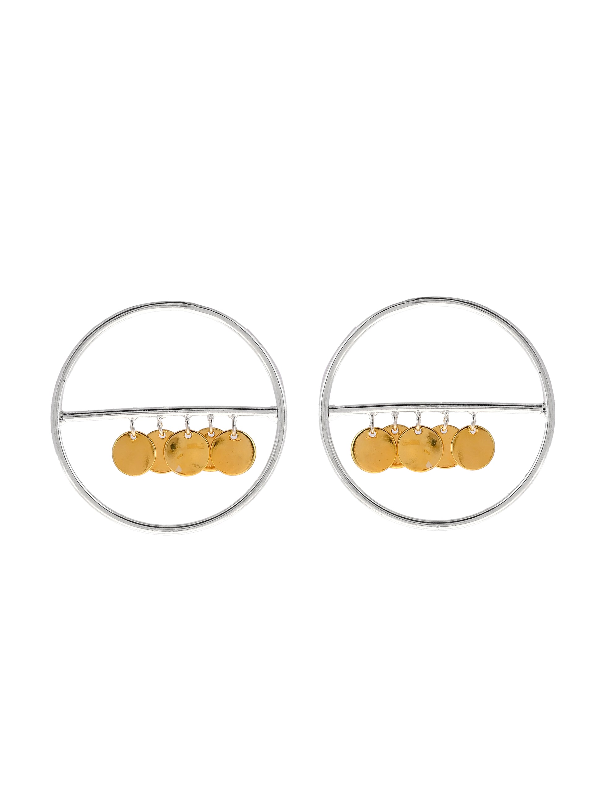 Western Circular Hoop earrings