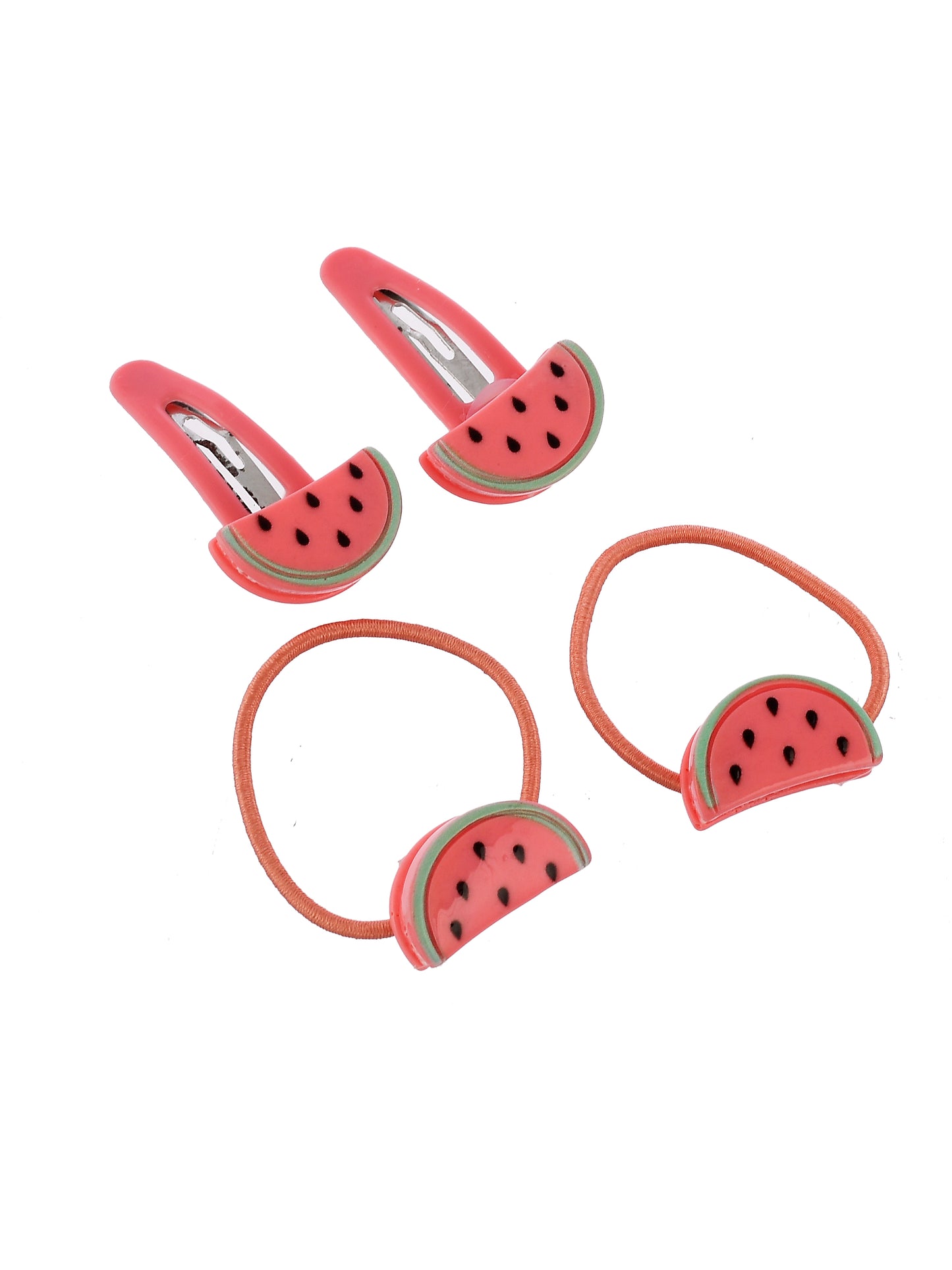 Set of 8 Watermelon Hair Accessory Set Online at Silvermerc | SBHA24C ...