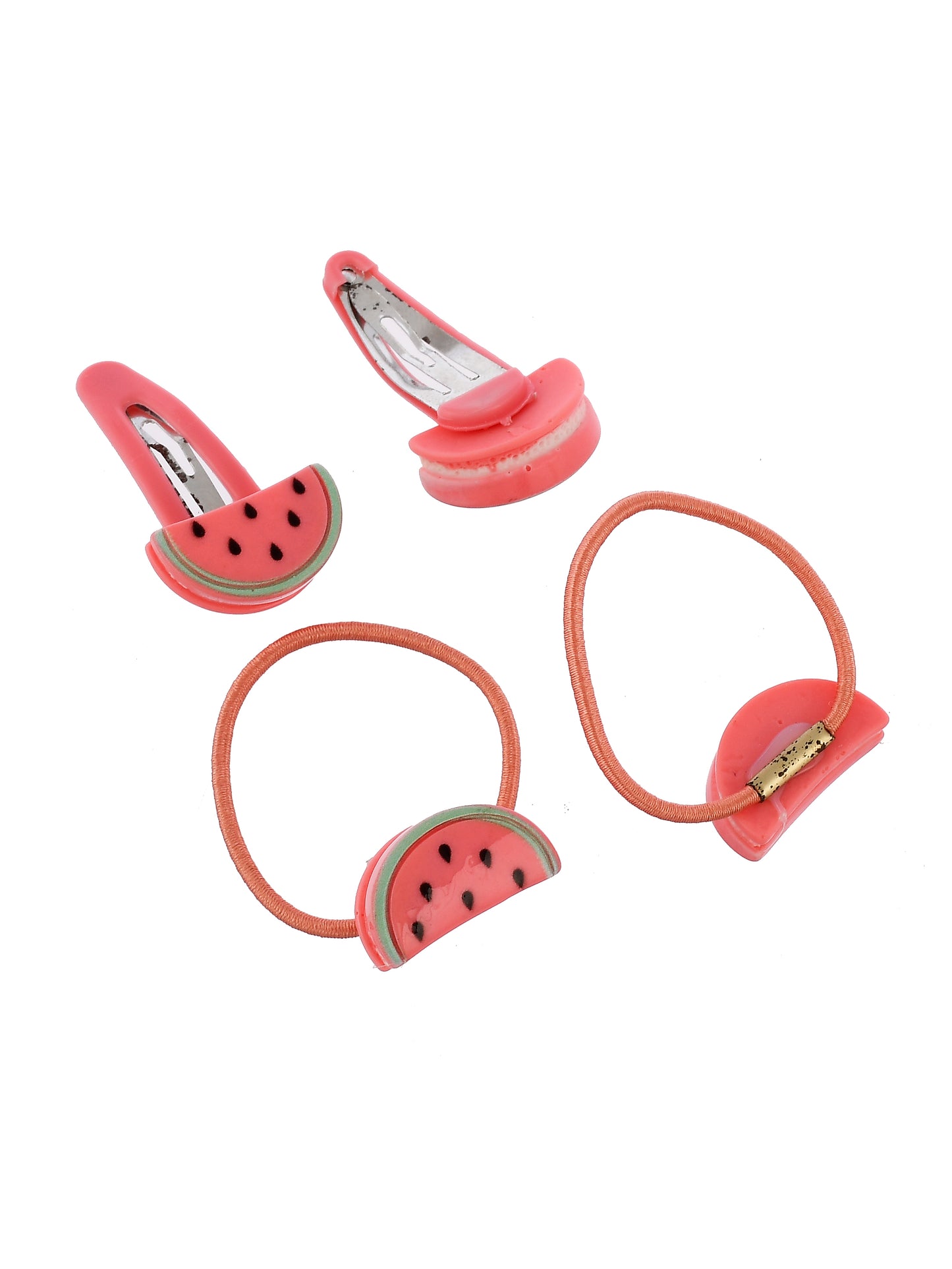 Set of 8 Watermelon Hair Accessory Set Online at Silvermerc | SBHA24C ...