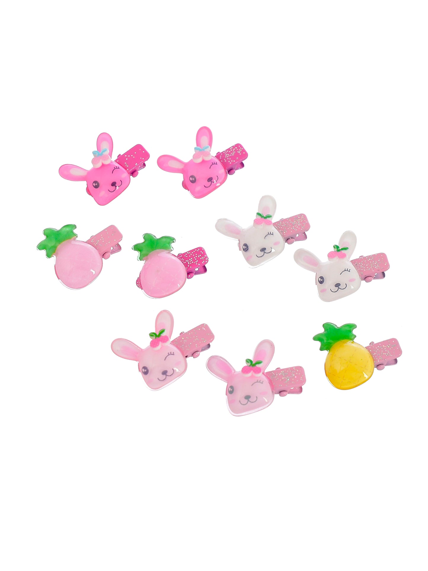 Set of 9 Cute Alligator Hairclip