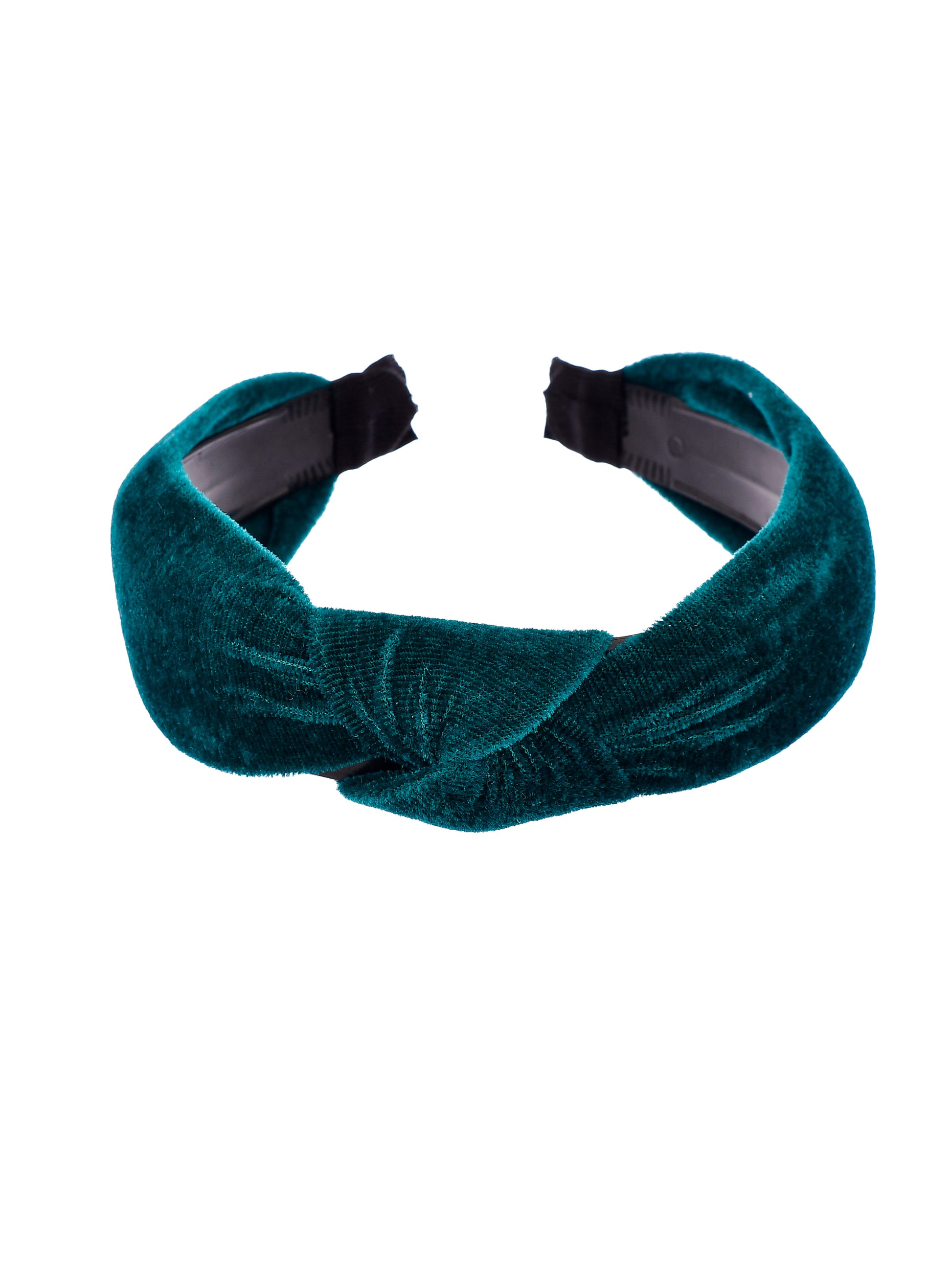 Green Velvet Knot Hairband
