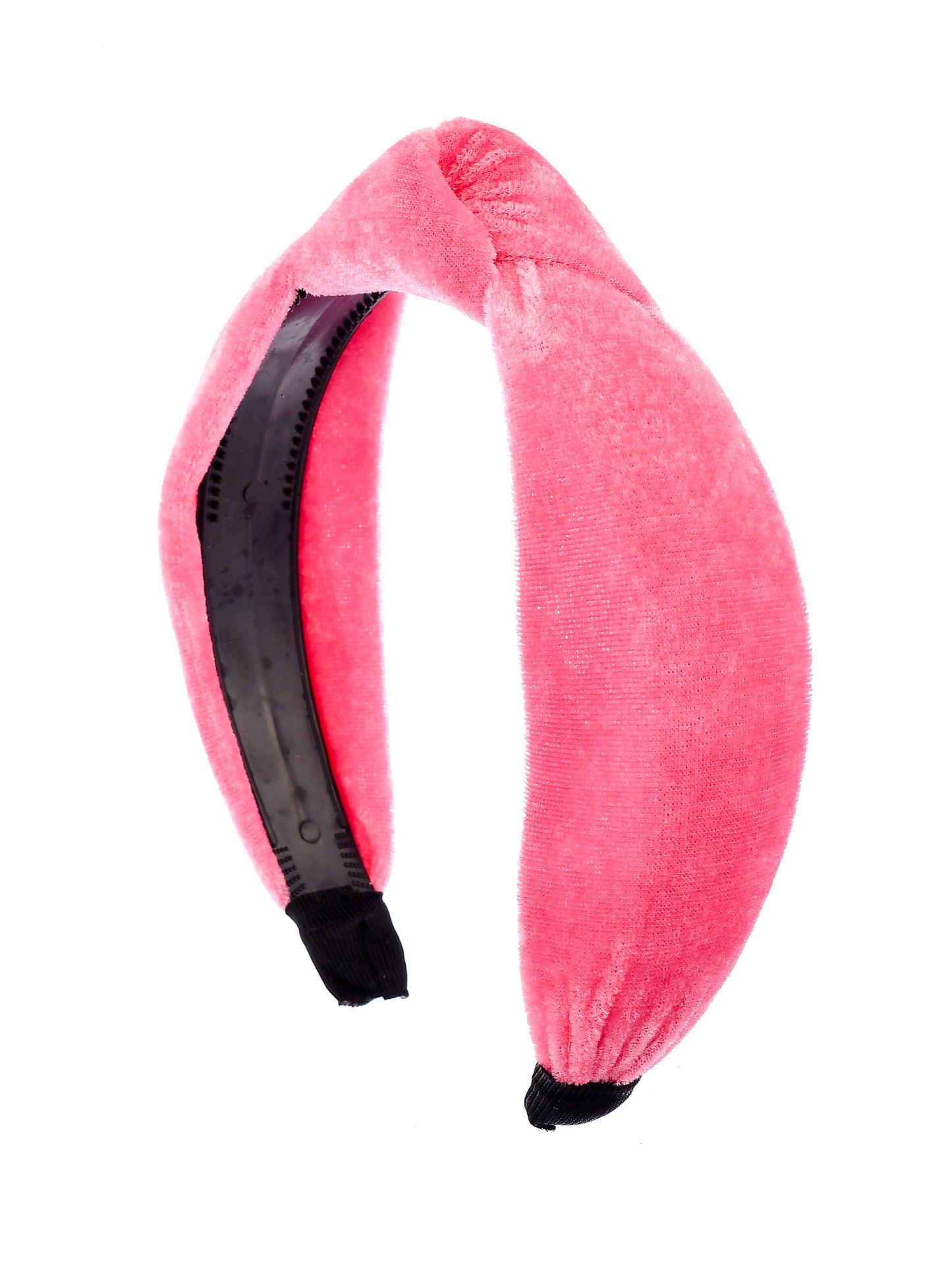 Pink Velvet Knot Hairband