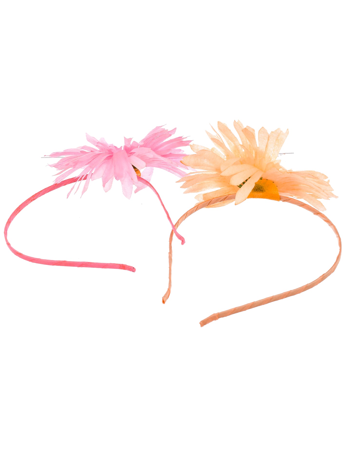 Set of 2 Embellished Flower Hairband