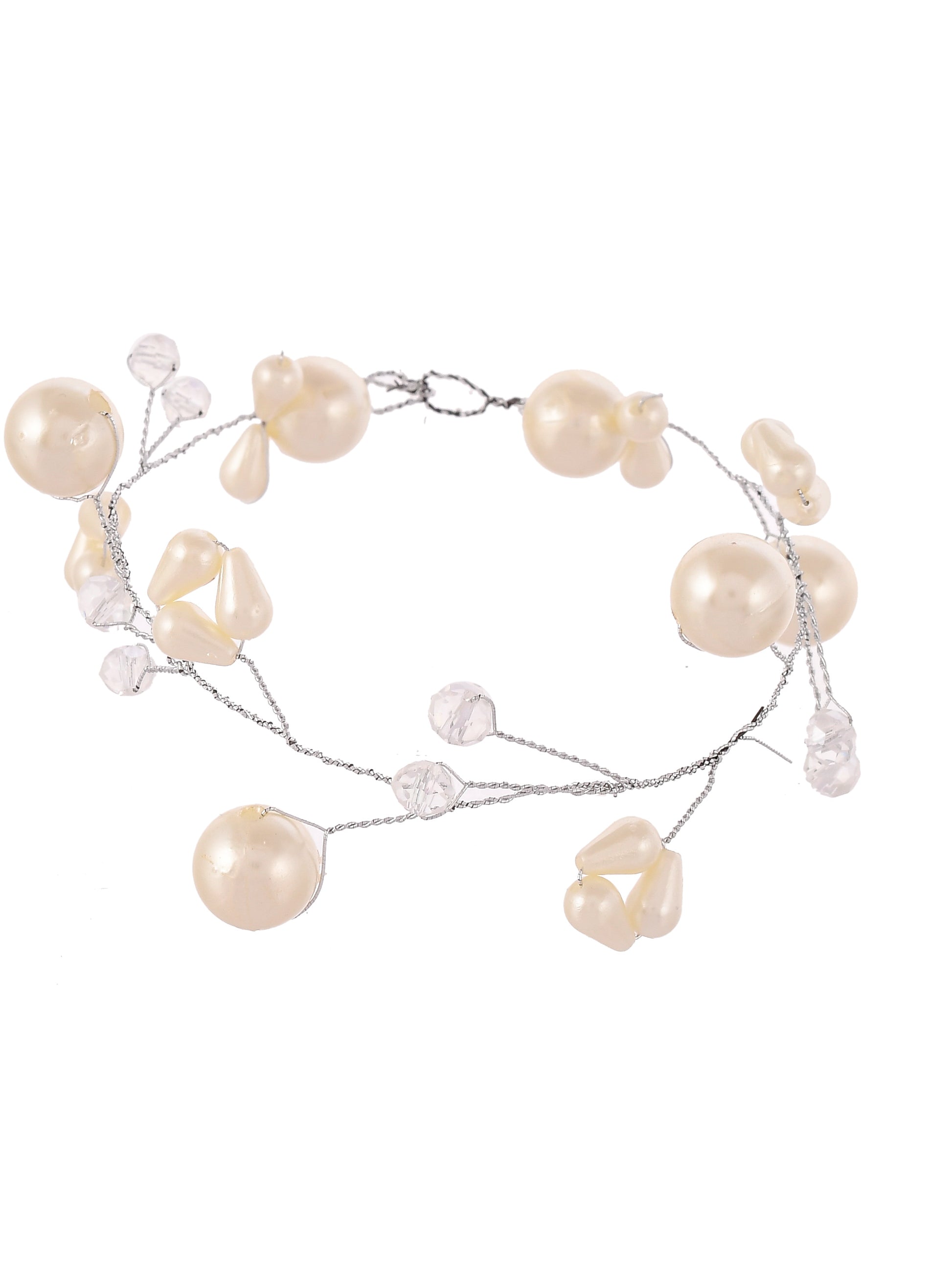 Pearl Beads Hair Vine Accessory