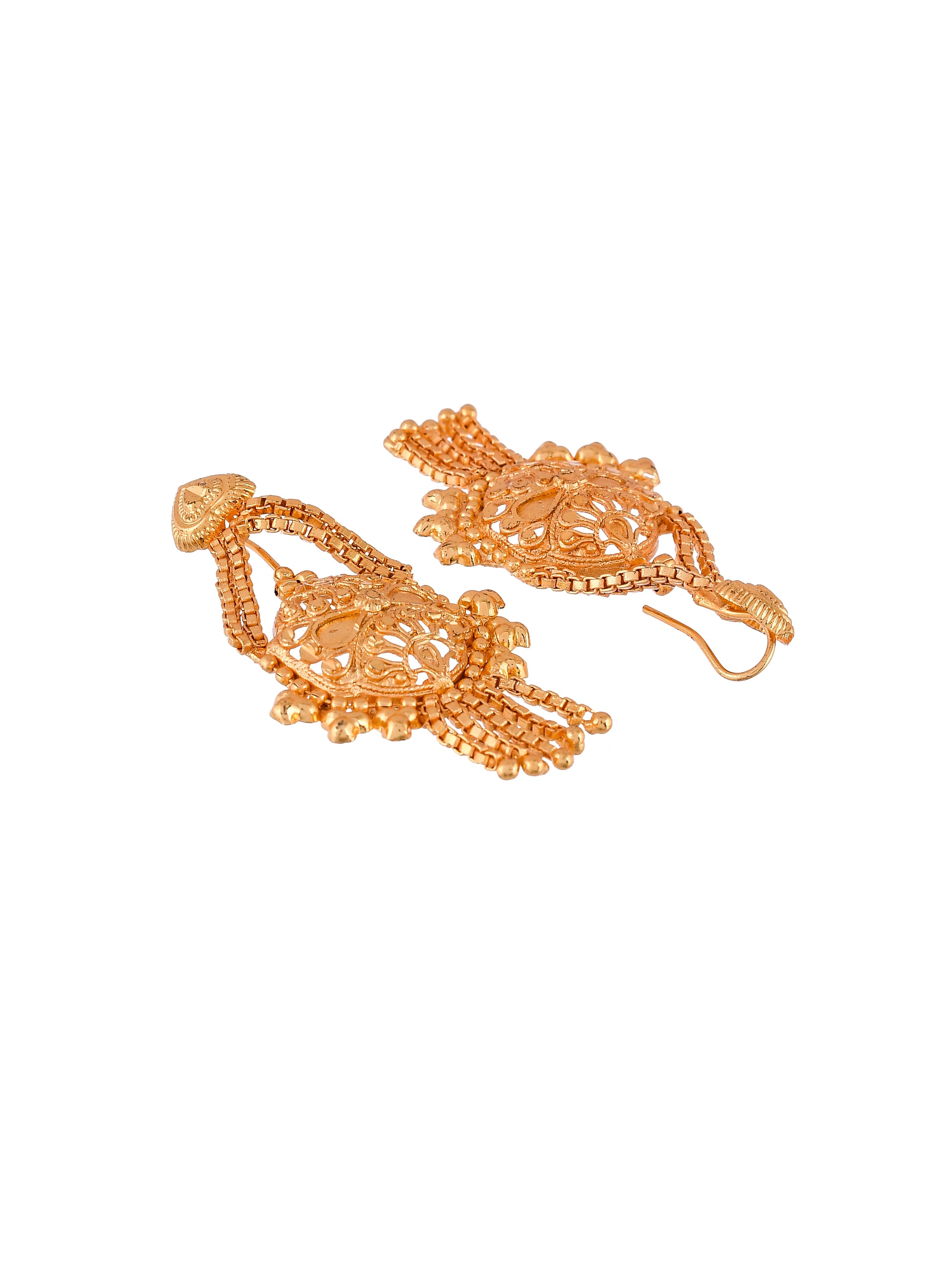 Karvika Gold Plated Layered Jewellery Set