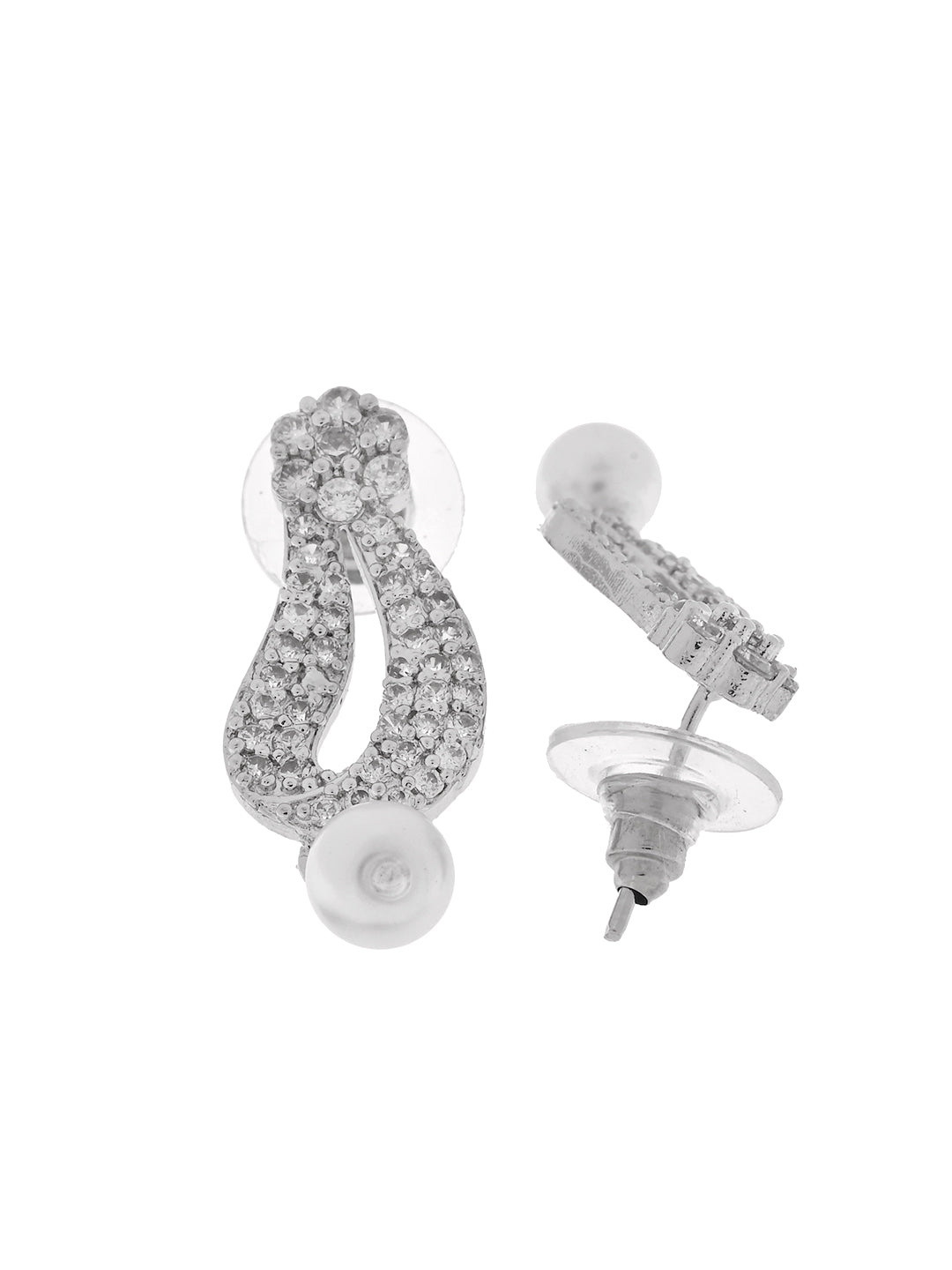 American Diamond Jewellery Set Necklace With Earrings For Women